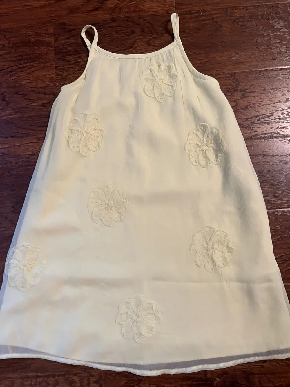 abercrombie kids butter yellow Dress